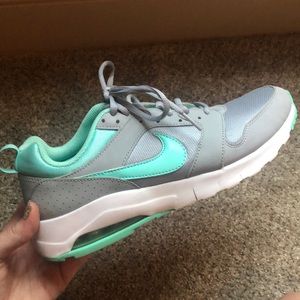 Mint and grey Nike air maxes